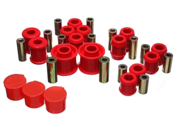Picture of Energy Suspension 12-16 VW Passat / 07-16 VW EOS (1F) Rear Control Arm Bushing Set - Red