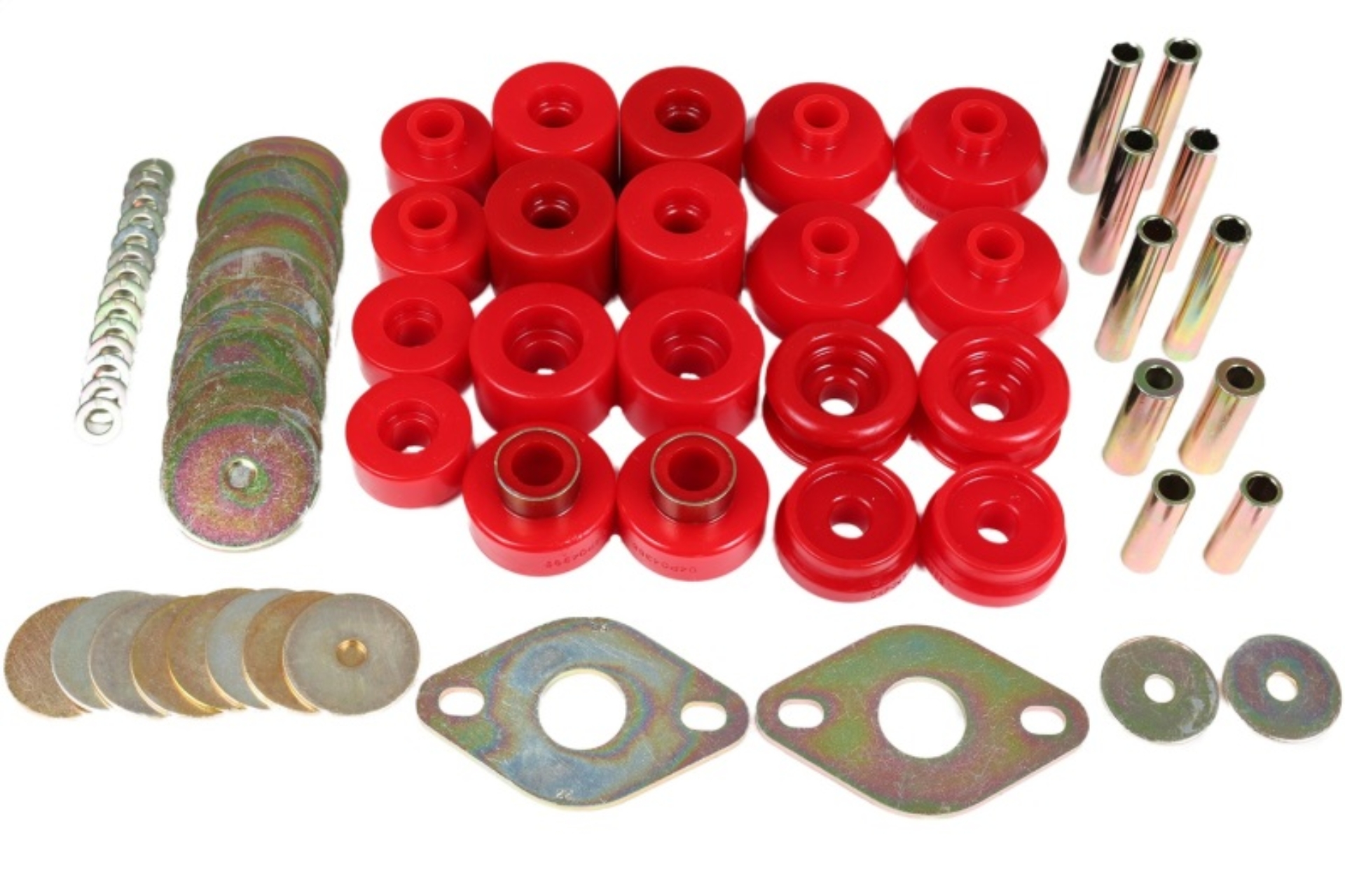 Picture of Energy Suspension 96-99 Toyota 4Runner 2WD/4WD Red Body Mount Bushing Set