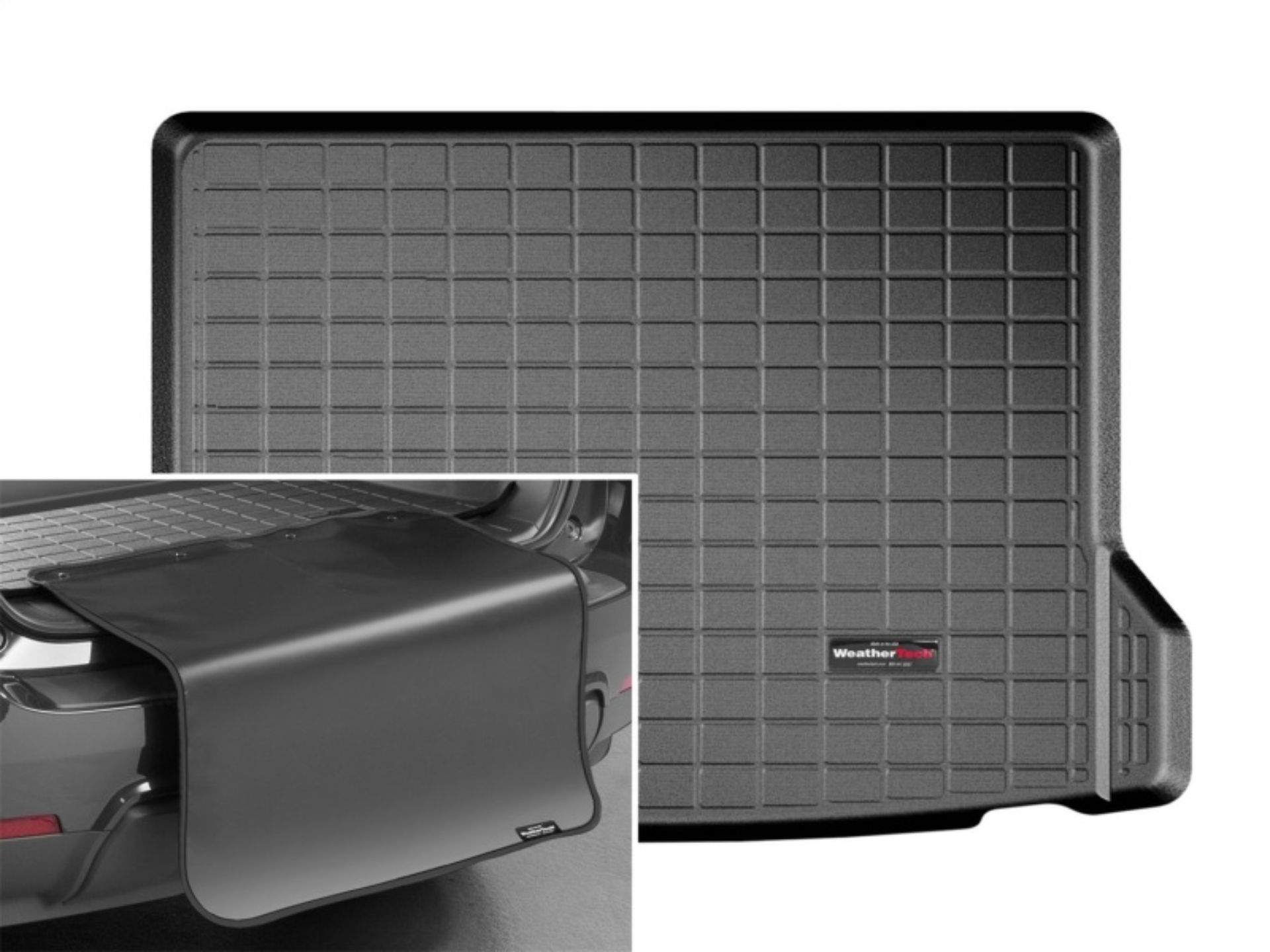 Picture of WeatherTech WT Cargo Liners-Black Floor Mats - 40716SK