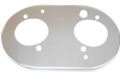 Picture of K&N Universal Custom Air Filter - Oval Shape 2in Neck Flange / 5.25in ID / 2.5in Height - Red