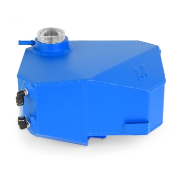 Picture of Mishimoto 2013+ Ford Focus ST/2016+ Focus RS Aluminum Expansion Tank - Wrinkle Blue