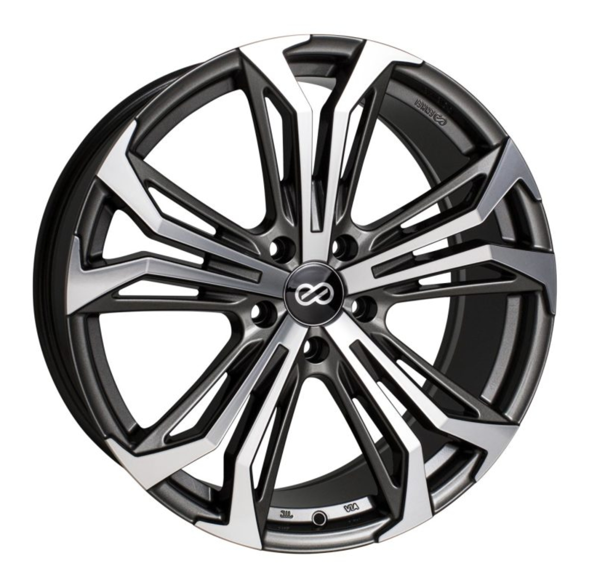 Picture of Enkei Vortex 5 Wheel 20x8.5 38mm Offset, 5x114.3mm  Bore - Anthracite Machined
