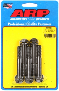 Picture of ARP M10 x 1.50 x 65 Hex Black Oxide Bolts (5/pkg)