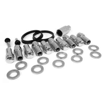 Picture of Race Star 14mm x 1.5 Open End 1.38in Shank w/ .875in Head 15+ Mustang Deluxe Lug Kit - 10 PK