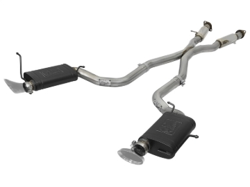 Picture of aFe MACHForce XP 12-17 Jeep Grand Cherokee WK2 SRT8 V8-6.4L 304SS Cat-Back Exhaust System