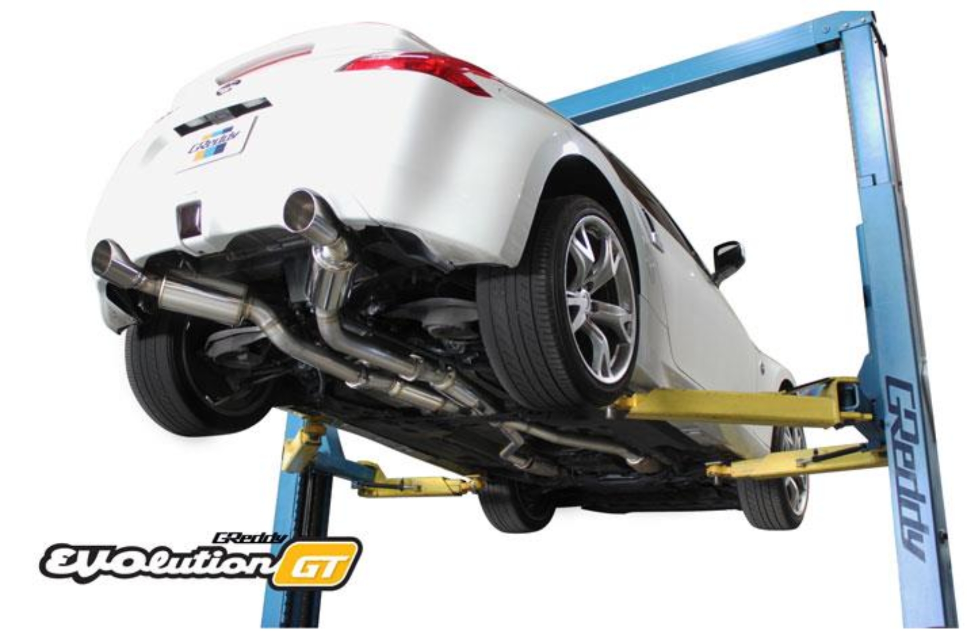 Picture of GReddy 09-17 Nissan 370Z Evolution GT Full Dual Cat-Back Exhaust