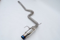 Picture of Invidia 15+ Subaru WRX/STi Titanium Tip Bead Blasted Cat-back Exhaust