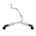 Picture of Mishimoto 2016+ Chevrolet Camaro 2.0T Dual Black Tip Cat-Back Exhaust
