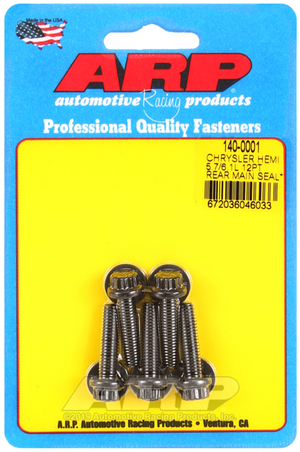 Picture of ARP Chrysler Hemi 5.7/6.1L 12pt Rear Main Seal Plate Bolt Kit