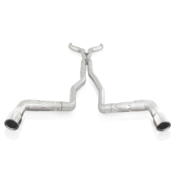 Picture of Stainless Works Camaro Dual Exhaust.