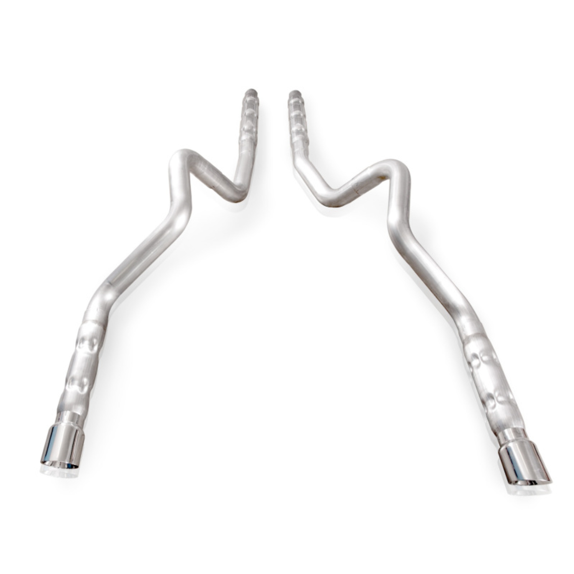 Picture of Stainless Works Ford Mustang Dual Exhaust.