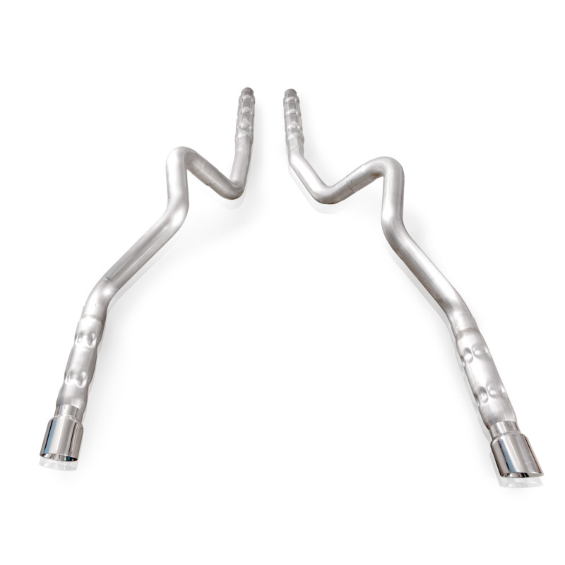 Picture of Stainless Works Ford Mustang Dual Exhaust.