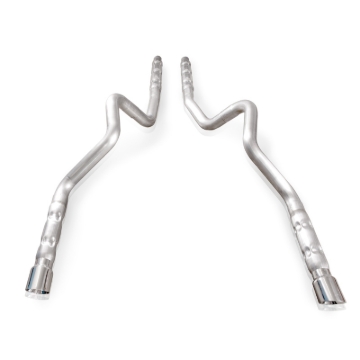 Picture of Stainless Works Ford Mustang Dual Exhaust.