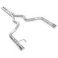 Picture of Stainless Works Ford Mustang Dual Exhaust.