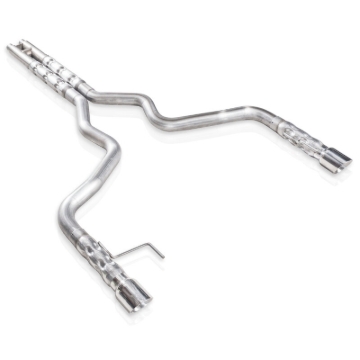 Picture of Stainless Works Ford Mustang Dual Exhaust.