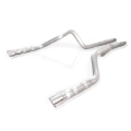 Picture of Stainless Works Ford Mustang Dual Exhaust.