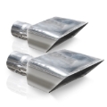 Picture of Stainless Works, Stainless steel, 1970-72 Corvette hot rod style tips.