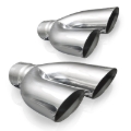 Picture of Stainless Works, Slash cut stainless steel Y-style tips.