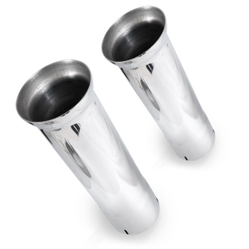 Picture of Stainless Works, Bell stainless steel style tips.