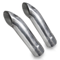 Picture of Stainless Works, Short turn down stainless steel style tips.