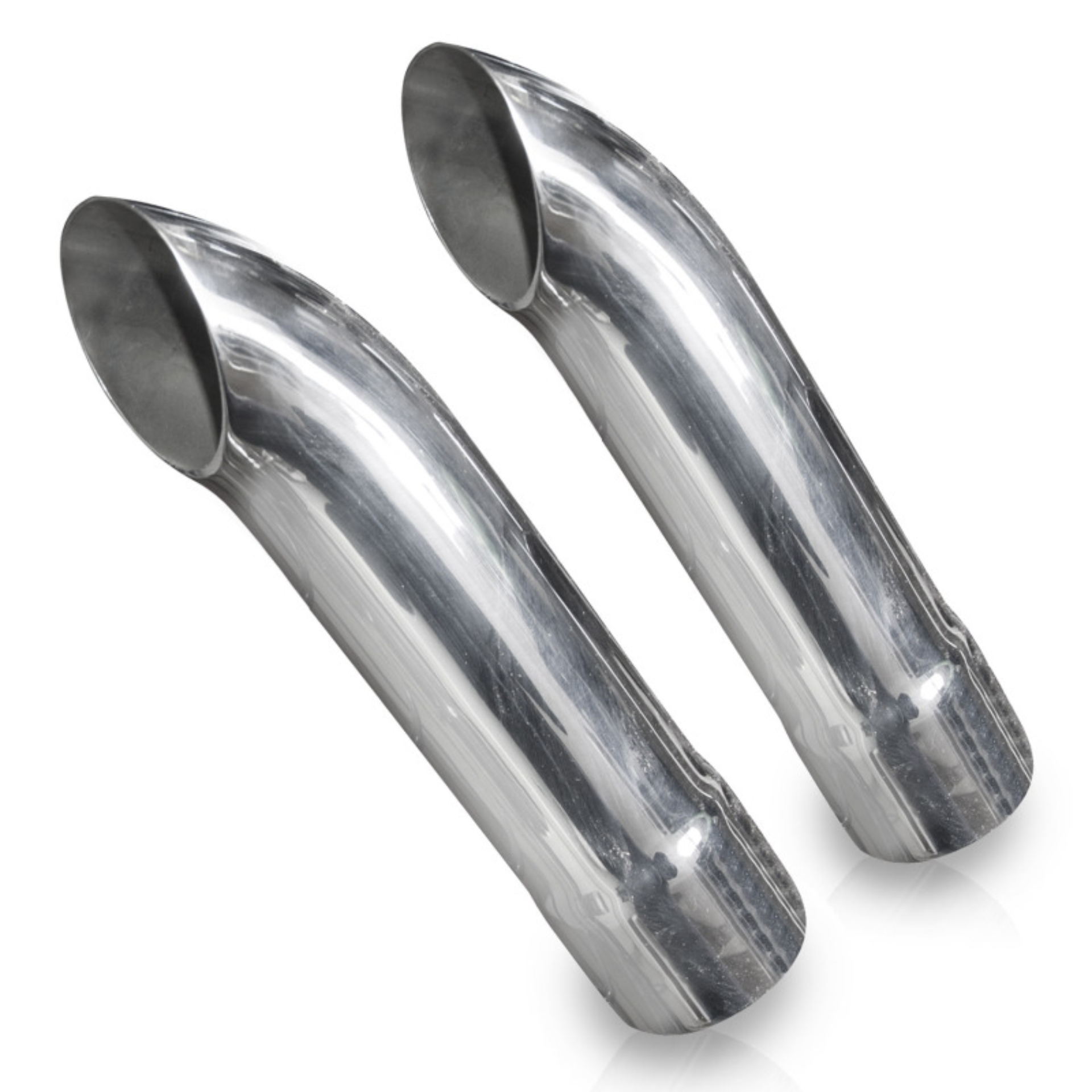 Picture of Stainless Works, Short turn down stainless steel style tips.