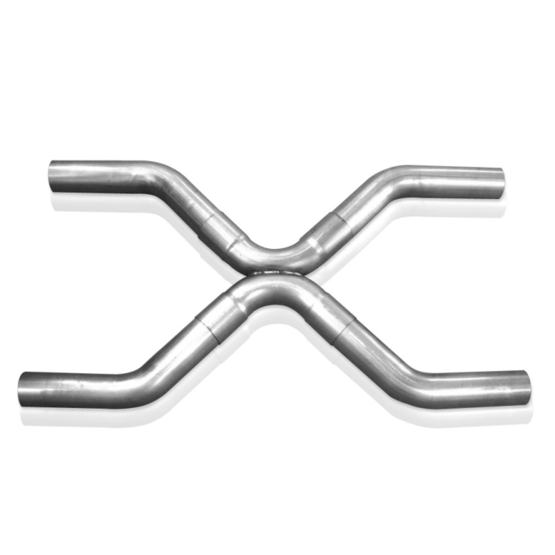 Picture of Stainless Works, 2-1/4" X-style universal crossover kit.