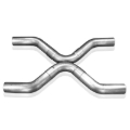 Picture of Stainless Works, 3-1/2" X-style universal crossover kit.