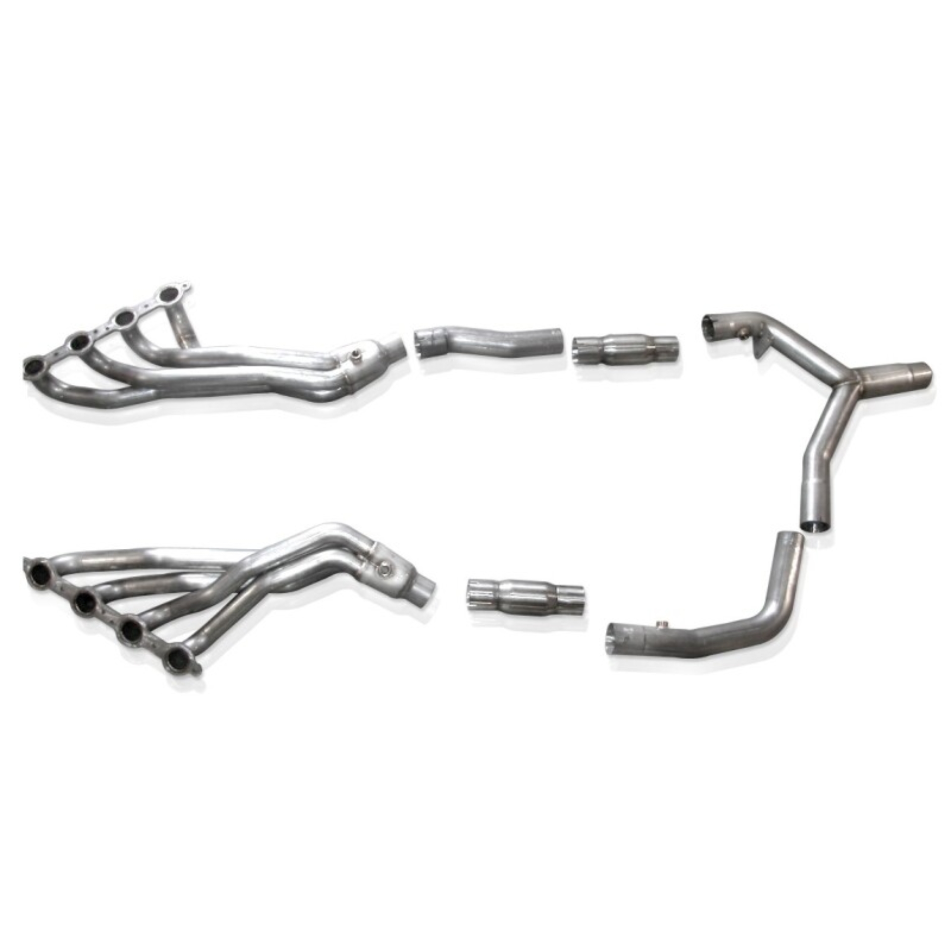 Picture of Stainless Works, 2000 LS1 Camaro, Firebird 1-3/4" primaries with 2-1/2" y-pipe.
