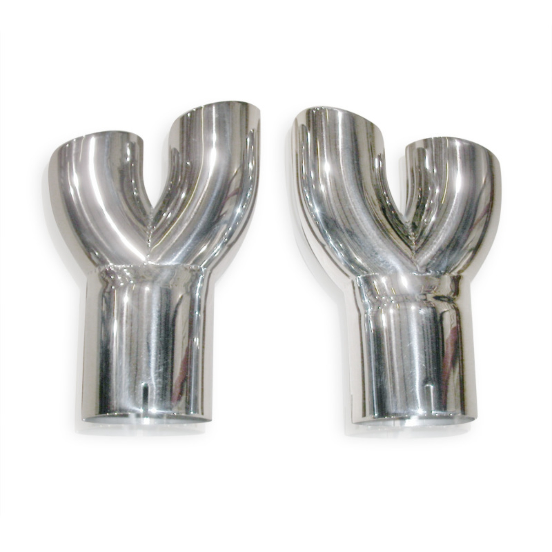 Picture of Stainless Works, 2010-15 Camaro stainless factory ground effects style Y-tips.