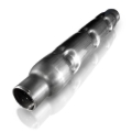 Picture of Stainless Works, Chambered round 304 stainless steel style muffler.