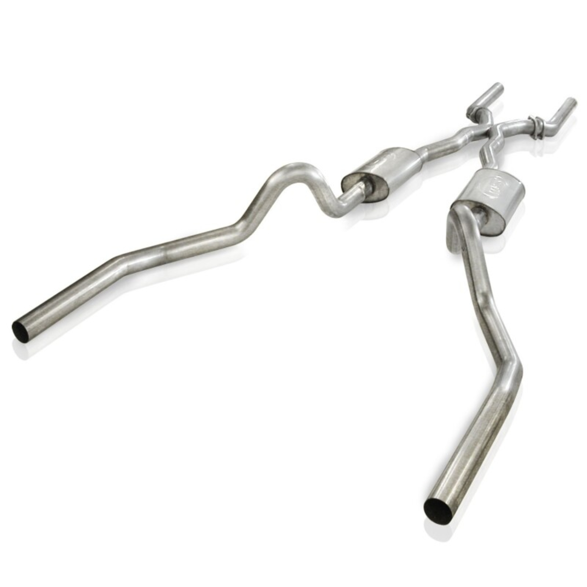 Picture of Stainless Works, 1966-67 Chevelle 3" 304, S/S Hot Rod X-Pipe Exhaust System.
