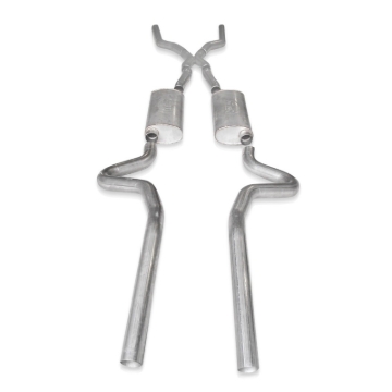 Picture of Stainless Works, 1968-72 Chevelle LS1 3" 304 S/S Turbo Chambered Exhaust System.