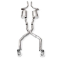 Picture of Stainless Works, 1968-72 Chevelle 2-1/2" 304 S/S Hot Rod X-Pipe Exhaust System.