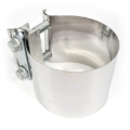 Picture of Stainless Works, 2-1/2" ID wide accuseal thick high torque band clamp kit.