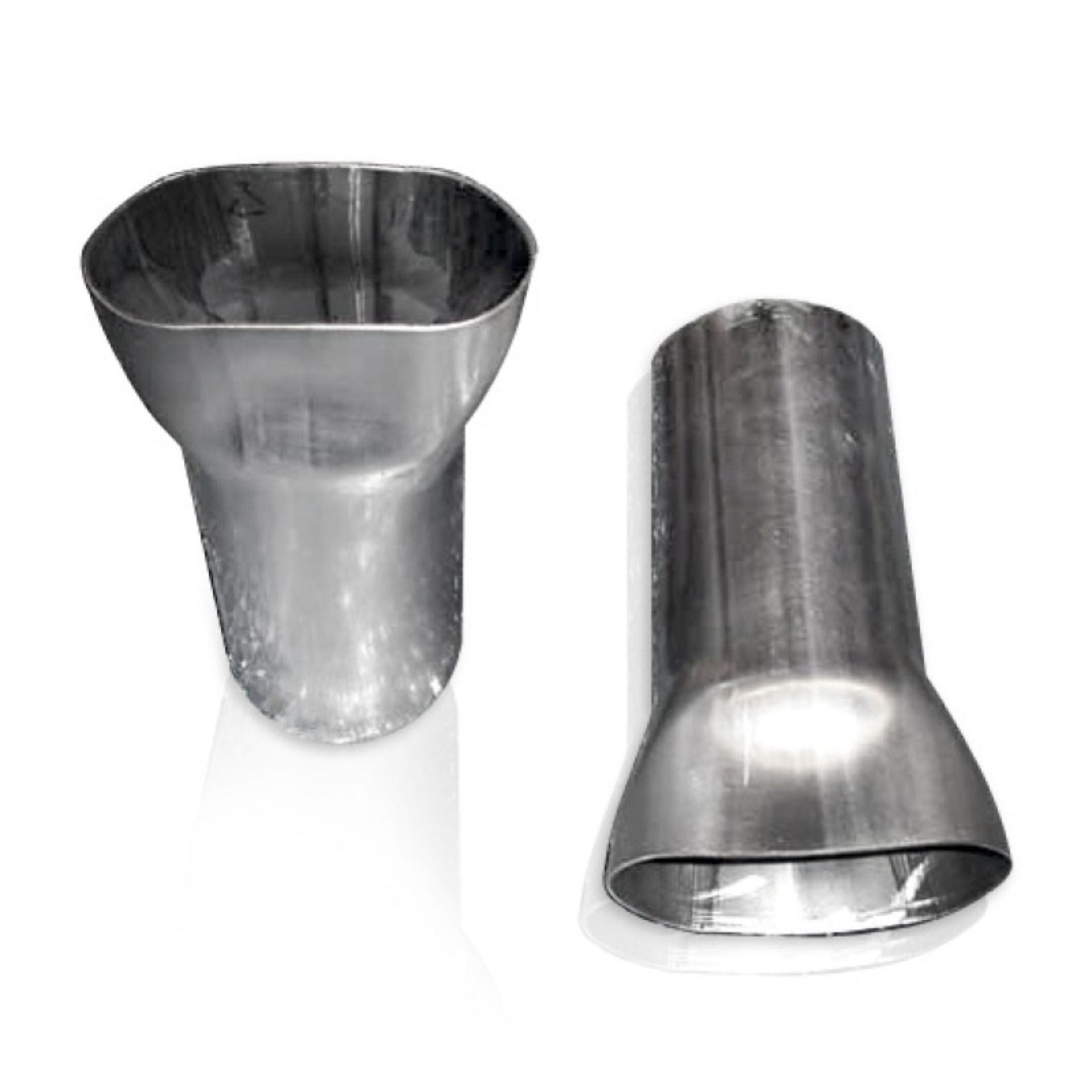 Picture of Stainless Works, 2-way Formed Collector 2" dual inlet 3" single outlet
