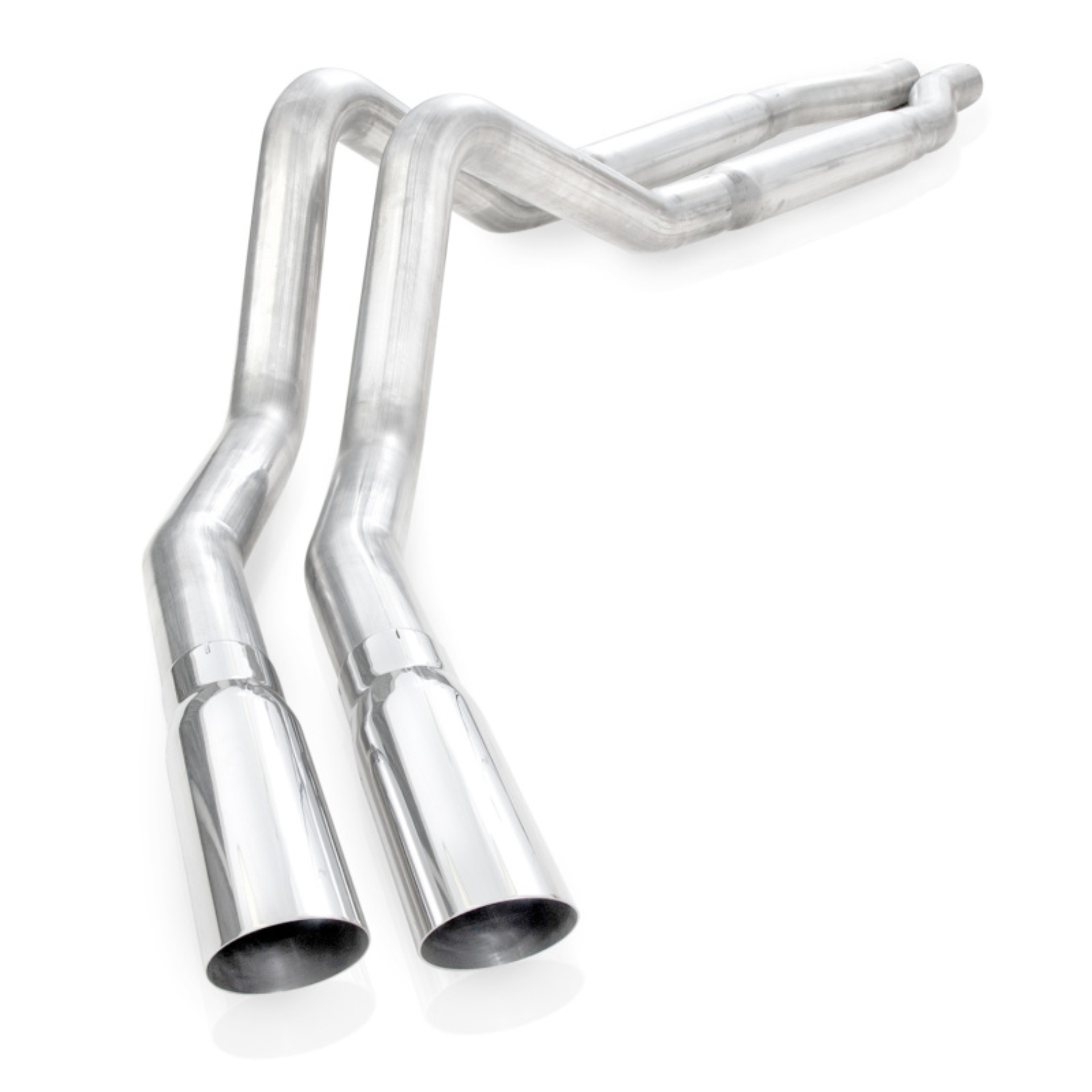 Picture of Stainless Works Ford F150 Truck Dual Exhaust.