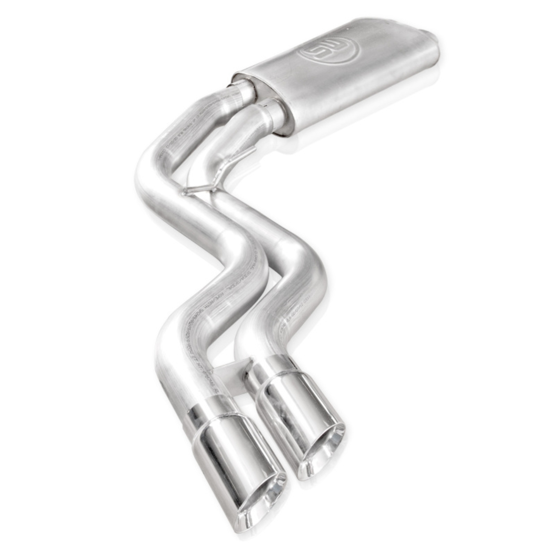 Picture of Stainless Works Ford F150 Truck Dual Exhaust.