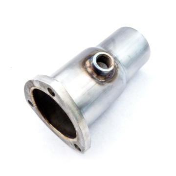 Picture of Stainless Works, Collector Adapter 2-1/2" inlet 2-1/4" outlet with O2 bung.