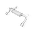 Picture of Stainless Works Jeep Wrangler Axle back Exhaust.