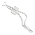 Picture of Stainless Works Pontiac GTO Dual Exhaust.