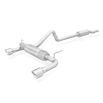 Picture of Stainless Works Jeep Wrangler Dual Exhaust.