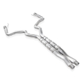 Picture of Stainless Works Ford Mustang Dual Exhaust.