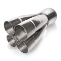 Picture of Stainless Works, Merge Collector 2-1/8" Primaries 3-1/2" OD outlet.
