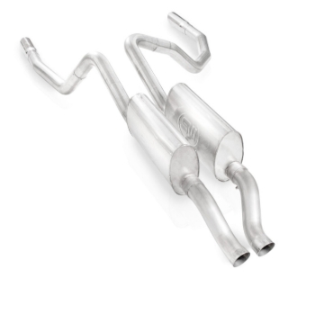 Picture of Stainless Works Dodge Ram Dual Exhaust.