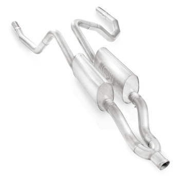Picture of Stainless Works Dodge Ram Dual Exhaust.