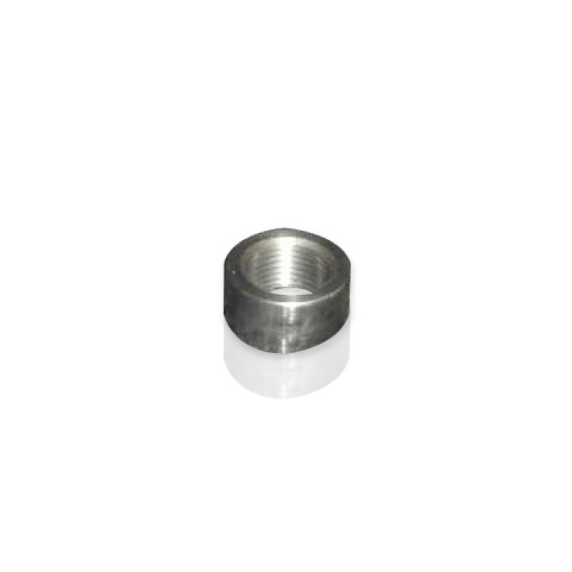 Picture of Stainless Works, O2 bung with m18 x 1-1/2" threads, with overall height of 1/2".