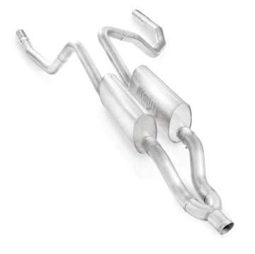Picture of Stainless Works Dodge Ram Dual Exhaust.