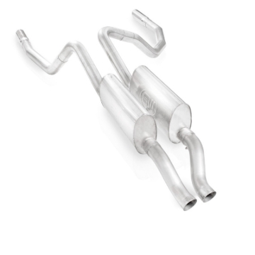 Picture of Stainless Works Dodge Ram Dual Exhaust.