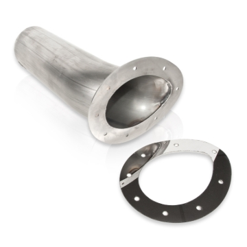 Picture of Stainless Works, Truck through body exhaust stainless steel teardrop style tip.
