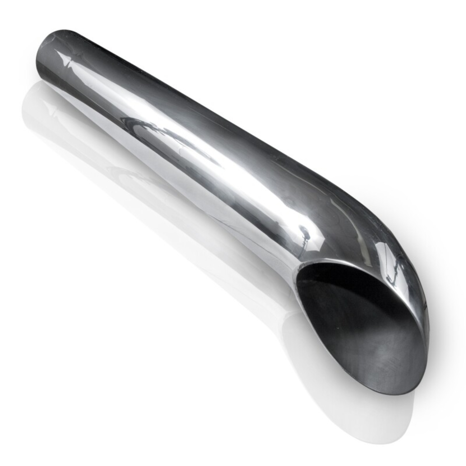 Picture of Stainless Works, Turn down 304 stainless steel style muffler.